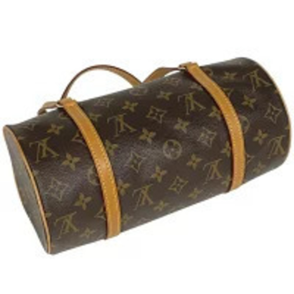 Louis Vuitton Papillon cylindrical Barrel Bag Monogram brown handbag Brown
